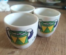 Novelty drum eggcups