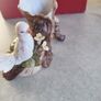 Vintage Capodimonte Italy Doves on Branch with Flowers Porcelain Figure Labels Image 4