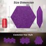 NEW SALE | 12 Pack Hexagon Acoustic Panels Image 4