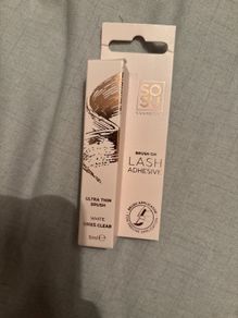 SOSU brush on lash adhesive - ultra thin brush