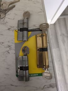 Three Cylinder Key Locks
