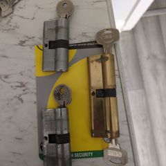 Three Cylinder Key Locks