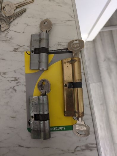 Three Cylinder Key Locks