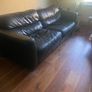 Free genuine leather sofa! L 230cm x D 96cm Image 3