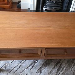 Solid Oak Coffee Table