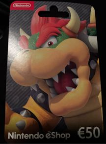 ninetendo card gift