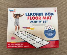 Hand2Mind Elkonin Box Floor Mat Activity Set - Learn to Read