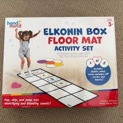 Hand2Mind Elkonin Box Floor Mat Activity Set - Learn to Read