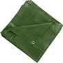 FREE P&P 2 x 3 m Green Tarpaulin Cover, Waterproof, Weatherproof, Frost-Resistant, UV Protection, Universal, Multipurpose, Groundsheet, Camping, Boating, Hiking Image 4
