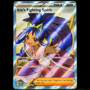 Iris's Fighting Spirit 180/159 Trainer Ultra Holo Rare Journey Together Pokemon Card S&V