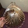 Large Irish made Silver Shell Shaped serving dish Image 3