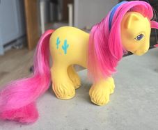 Tex (2) TLC Big Brother Ponies Cowboy MLP G1 My Little Pony