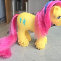 Tex (2) TLC Big Brother Ponies Cowboy MLP G1 My Little Pony