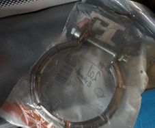 BMW 20d exhaust DPF clamp