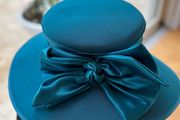 Headways Design for Coterie Teal Occasion Hat