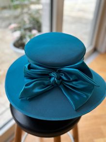 Headways Design for Coterie Teal Occasion Hat
