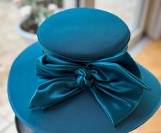 Headways Design for Coterie Teal Occasion Hat