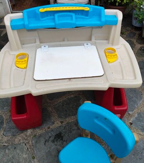 Step2 Deluxe Art Master Desk, a popular plastic children's activity workstation.