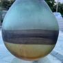 Vintage Heavy Glass Vase Image 2