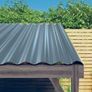 Roof Panels 12 pcs Galvanised Steel Grey 60x36 cm Image 2