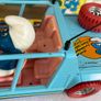 Smurf Lamborghini Cheetah scale 1/24 Rare Burago Image 9