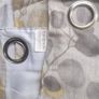 gold, beige and grey curtains fully lined Image 4