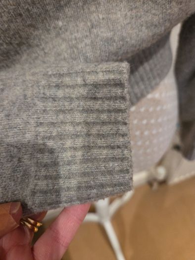 Zara grey wool mix cardigan uk10