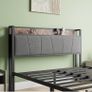 Double Bed Frames with Storage Headboard Image 5