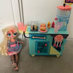 LOL doll with kitchen & accessories