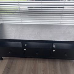 ikea tv unit and shelves