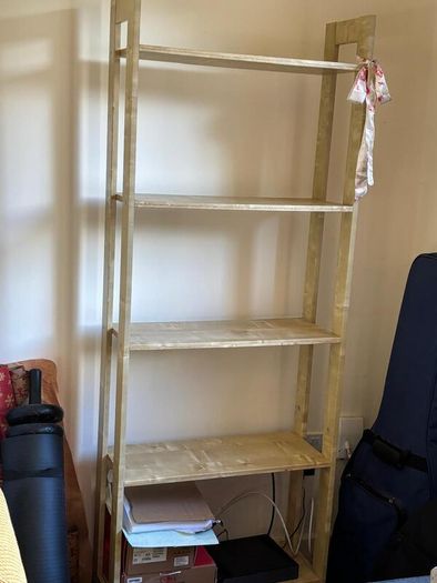 Tall 4-Tier Shelving Unit  Good Condition