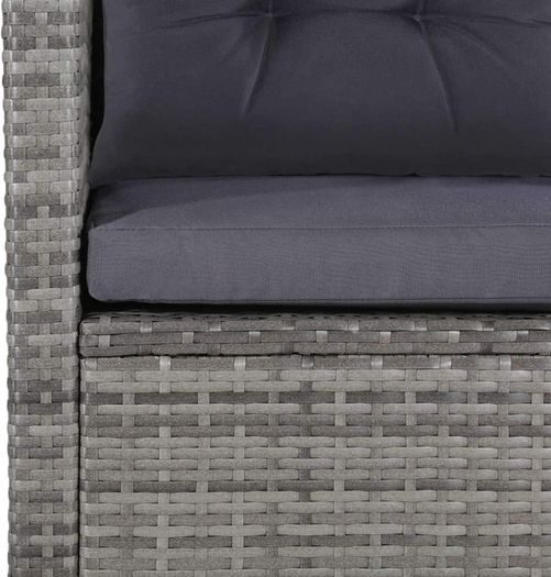 _Garden Sofa, 18 Pieces Poly rattan garden furniture set