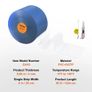 Strip Curtain, 15 m Length x 20 cm Width, Plastic Door Strip Bulk Roll, Walk in Freezer Cooler Image 2