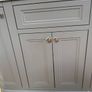 Vanity unit , sink , new Merrion 1200 mm vanity unit, slate gray with marble top and basin with matching mirror cabinet Image 5