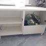 white matt finished cabinet Image 2