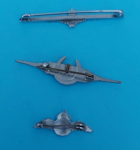 Set Of 3 R.A.F badges
