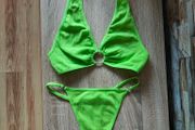 Electric Green Lingerie set, size 10