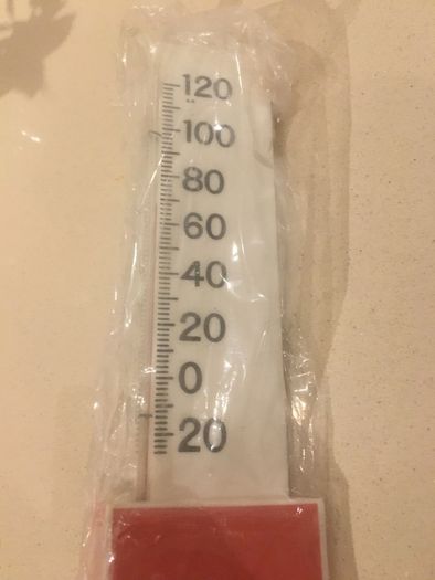 Coca Cola 1970's Thermometer New Plastic