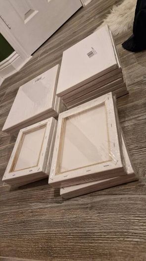 Lot of 20 Painting Canvases,  Art supplies, canvas