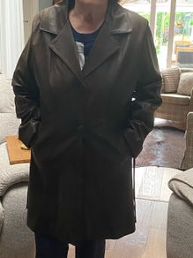 leather coat