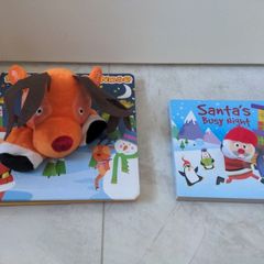 Two Christmas puppet books