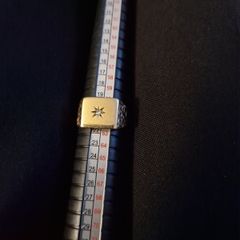 9ct gold gents ring