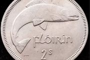 [#46] - Ireland 1962 | Irish 2s | Irish Florin | Salmon | KM.15a | High Grade
