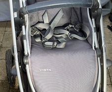 Uppababy buggy with footmuff
