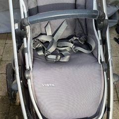 Uppababy buggy with footmuff