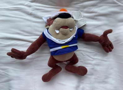 Taz Looney Tunes Warner Brosers plush soft Famosa Seaman Dirty Please look at the pictures