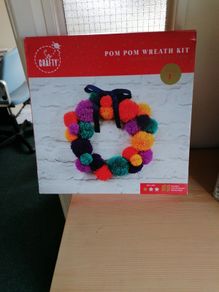 Christmas Pompom Wreath Kit