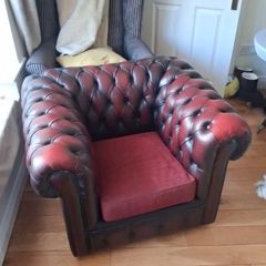 chesterfield armchair