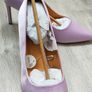 Lilac Dash Satin Pointed Stiletto Image 2