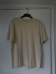 Zara Mens Cream T-Shirt